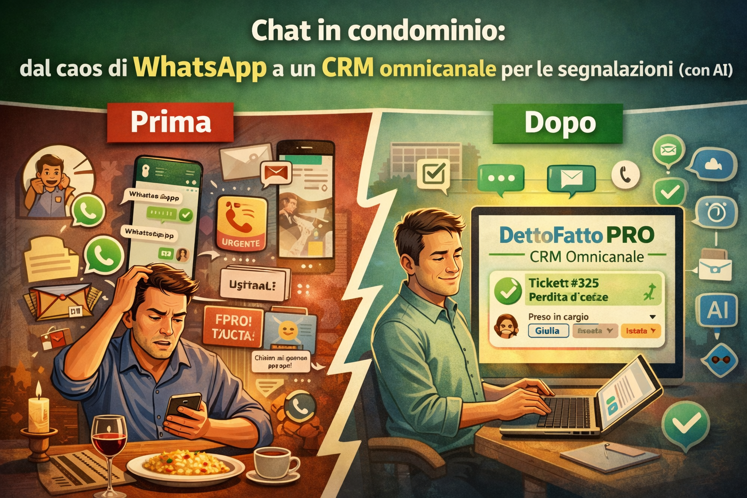 chat whatsapp condominio crm