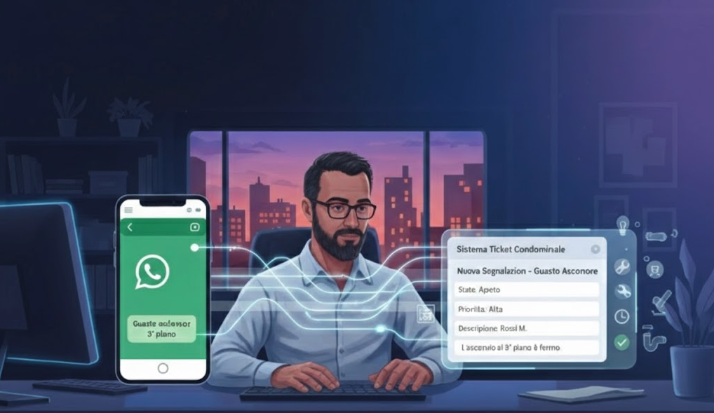 whatsapp ticket condominio